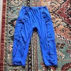 FP Movement by Free People Electric Blue Track Joggers